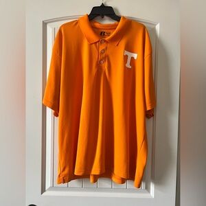 Tennessee Volunteers 3XL Russell Athletic Orange White UT Vols Men’s Polo Shirt
